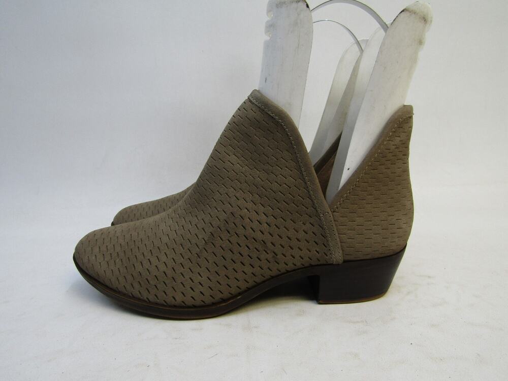 Lucky Brand Womens Size 8 M Brown Suede Ankle Fashion Boots Bootie
